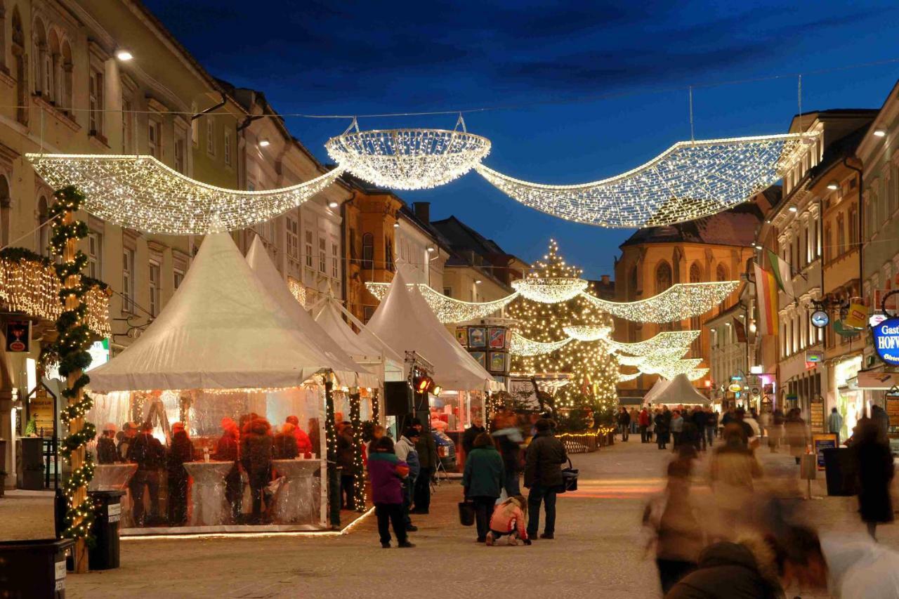 Ambiente Ferienapartments Warmbad Villach Bagian luar foto